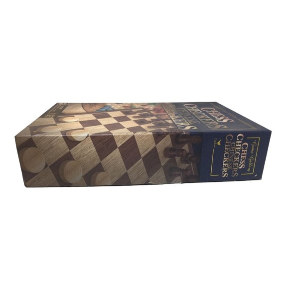 Game Gallery Board Game(s) Chess, Checkers & Chinese Checkers In box - Picture 4 of 16